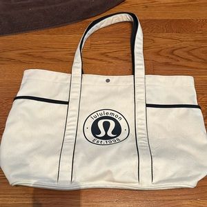 lululemon canvas tote bag